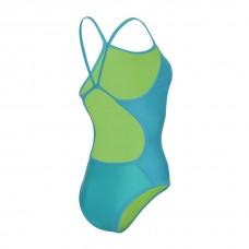 MAIÔ SPEEDO DOUBLE FACE NEON - AMARELO SPIRIT E SKYBLUE